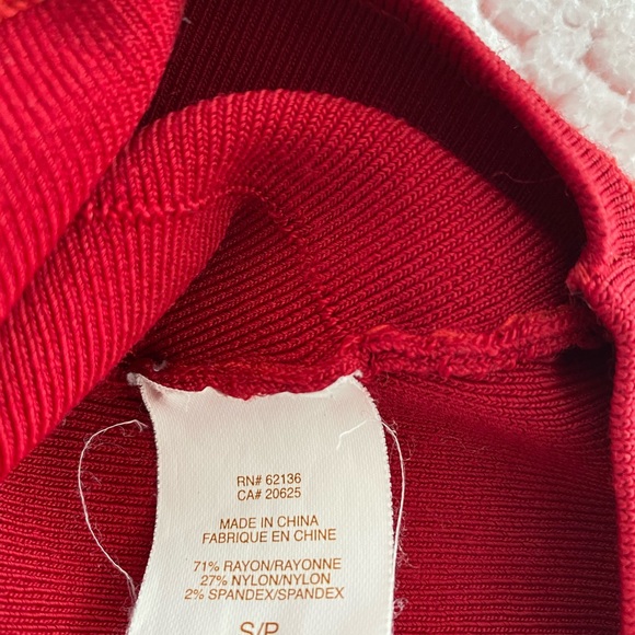 Marciano stretch top in red - Picture 9 of 10